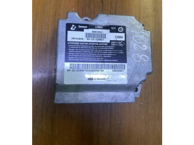 Блок подушек безопасности 46835521   Fiat Stilo