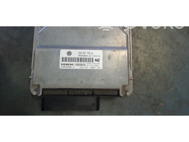 Блок управления коробкой передач 0AD927755AJ   Volkswagen Touareg I