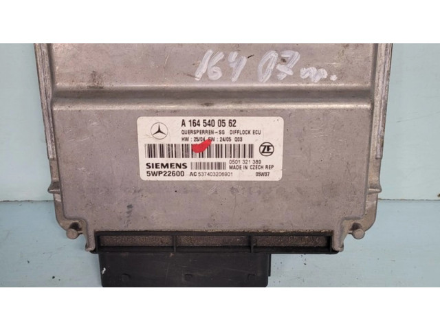 Блок управления коробкой передач A1645400562, 0501321389   Mercedes-Benz ML W164