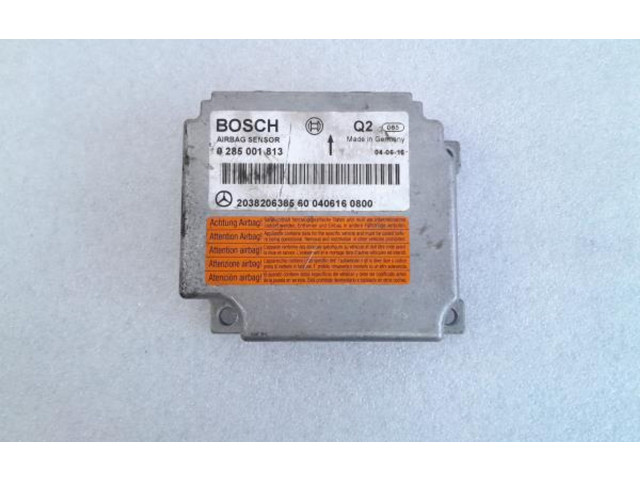 Блок подушек безопасности 0285001813   Mercedes-Benz C W203