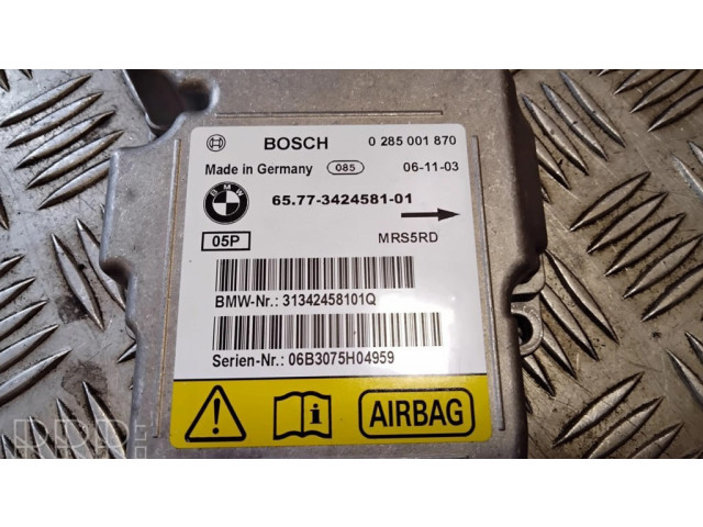 Блок подушек безопасности 0285001870, 65773424581   BMW X3 E83