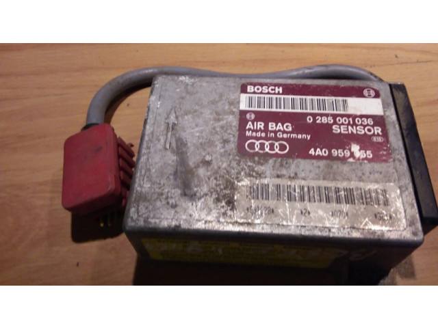 Блок подушек безопасности 0285001036   Audi 80 90 B3