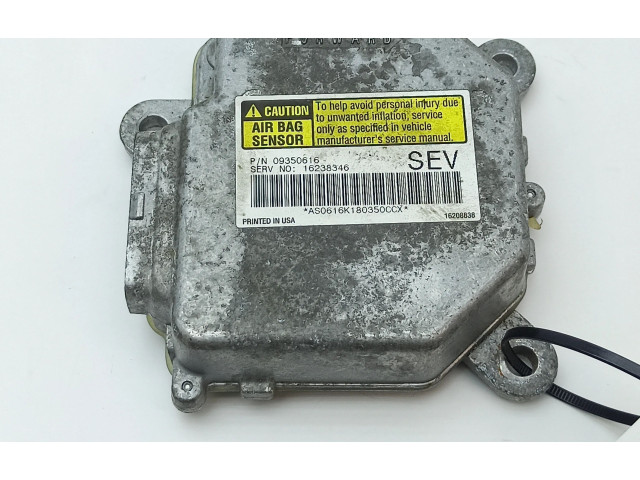Блок подушек безопасности 16238346, 09350616   Cadillac STS Seville