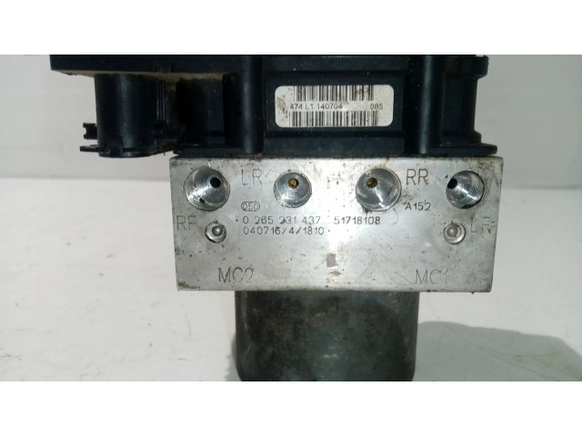 Блок АБС 0265231437, 51718108   Fiat  Stilo  