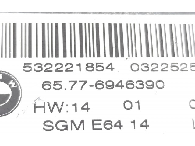 Блок подушек безопасности 6946390   BMW 6 E63 E64