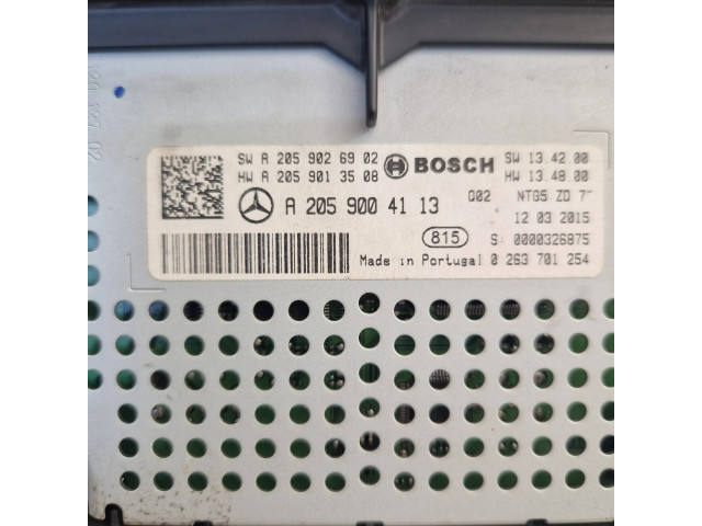 Дисплей    A2059026902, TMW006S0Z   Mercedes-Benz C W205
