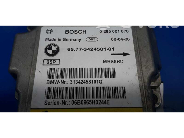 Блок подушек безопасности 6577342458101, 0285001870   BMW X3 E83