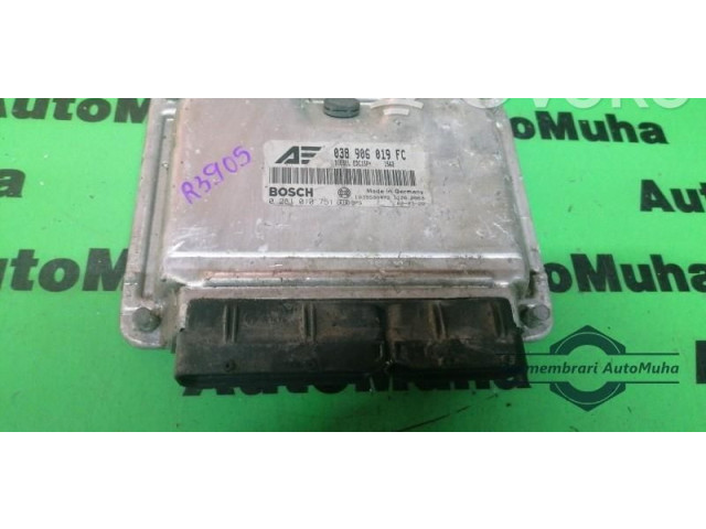 Řídící jednotka 0281010751, 038906019FC   Seat Alhambra (Mk1) 2001
