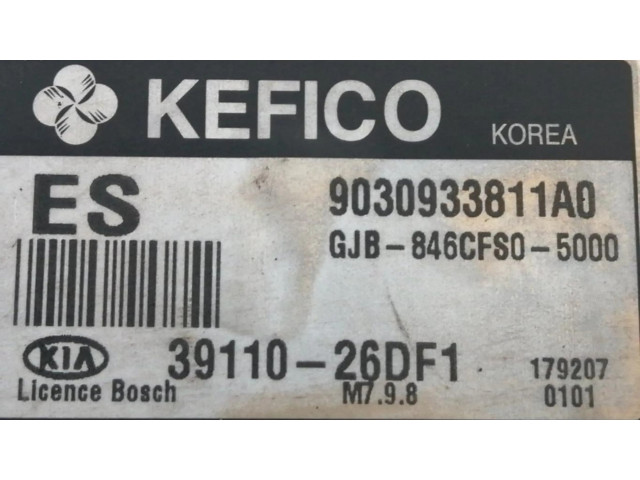 Řídící jednotka 3911026DF1, CENTRALITAMOTORUCE   KIA Rio 2009