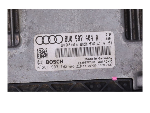 Řídící jednotka 8U0907404A   Audi RS Q3 2014