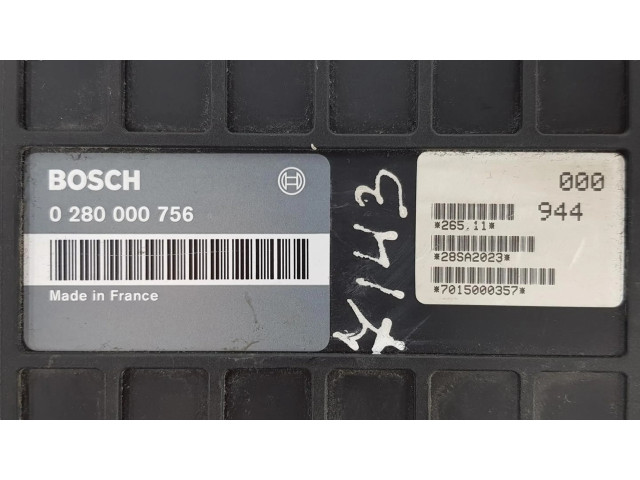 Řídící jednotka 0280000756, 7015000357   Fiat Uno 1992