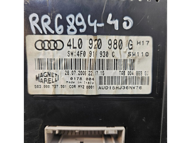 Панель приборов 4L0920980G, 503000737901   Audi Q7 4L       