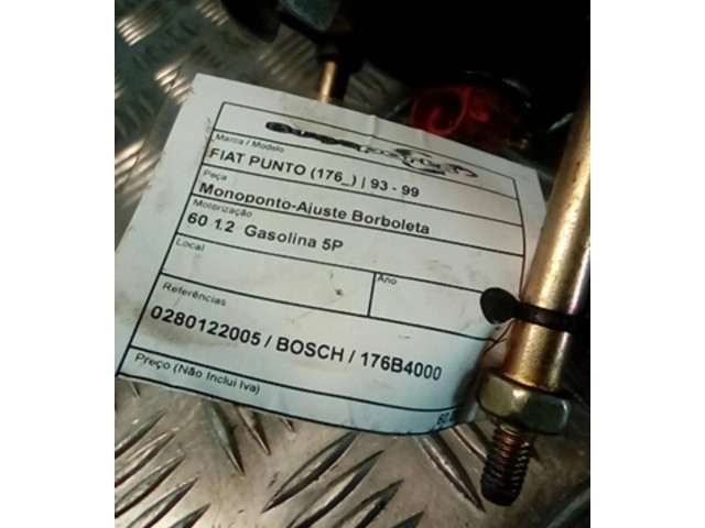 Vstřikovací lišta 0280122005   Fiat Punto (176)  pro benzínový motor 1.2  