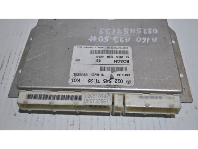 Řídící jednotka 0225457132   Mercedes-Benz A W168 2000