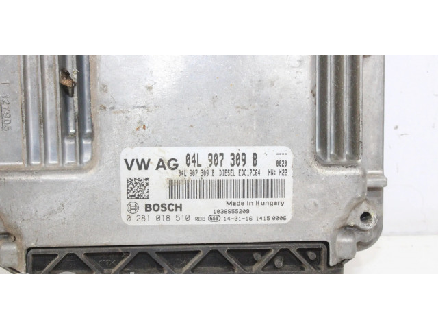 Блок управления двигателя 04L907309B, 0281018510   Audi A3 S3 8V