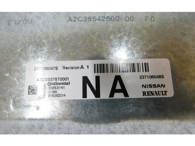 Řídící jednotka 237106048S, 2C38542500   Nissan Micra K14 2019