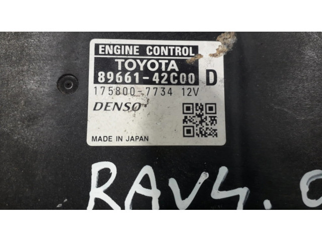 Блок управления двигателя 8966142C00, 1758007734   Toyota RAV 4 (XA30)