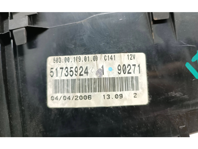 Přístrojová deska  Fiat Croma 2006 51735924, 503001090100  