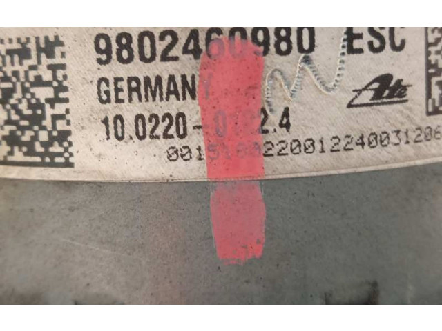 Jednotka ABS 9802460980, 28515050153   Peugeot 208 2012