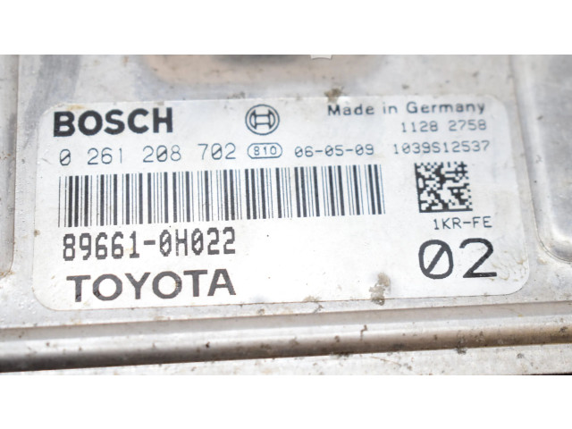 Řídící jednotka 0261208702, 896610H022   Peugeot 107 2009