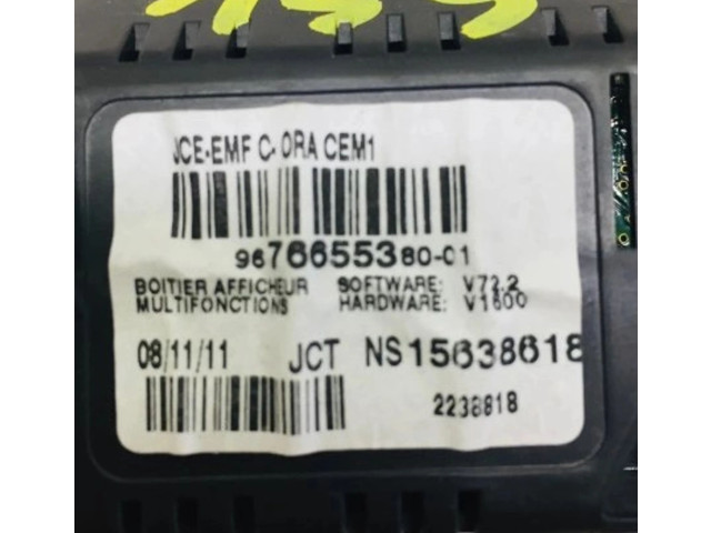 Дисплей    9676655380, 2238818   Peugeot RCZ
