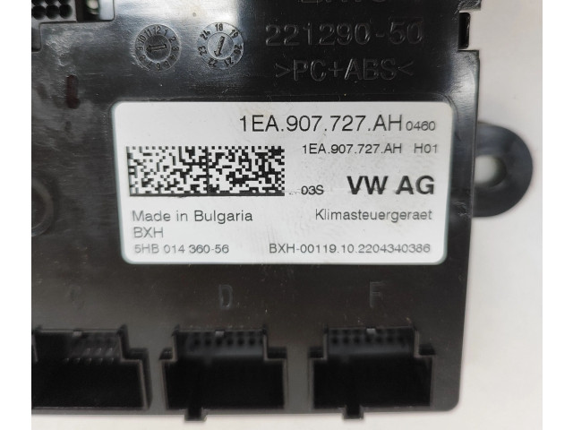 Блок управления климат-контролем 1EA907727AH, 5HB01436056   Skoda Enyaq iV