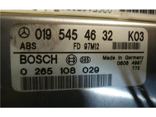 Блок управления АБС 195454632, 265108029   Mercedes-Benz C W202