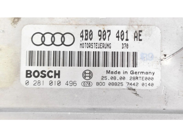 Řídící jednotka 4B0907401AE, 4B0907401AE   Audi A6 Allroad C5 2000
