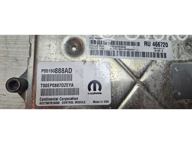 Řídící jednotka 05150888AD, 68303535AE   Chrysler Pacifica 2018