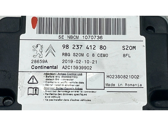 Блок подушек безопасности 9823741280, A2C15939902   Citroen Berlingo