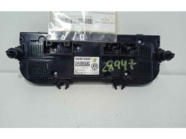 Блок управления климат-контролем 5G0907426AC   Volkswagen PASSAT