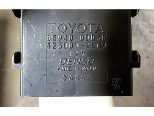 Блок управления 859400D030, 859400D030   Toyota Yaris