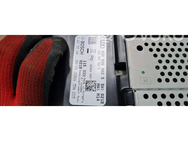Přístrojová deska  Audi A6 C7 2016 4G0920982S, 0265225144  
