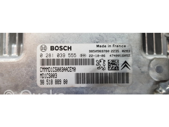 Řídící jednotka 9851888980, 0281039555   Peugeot 2008 II 2022