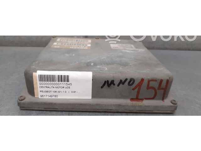 Řídící jednotka 9617149780   Peugeot 106 