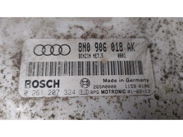 Блок управления двигателя 8N0906018, 8N0906018AK   Audi TT Mk1