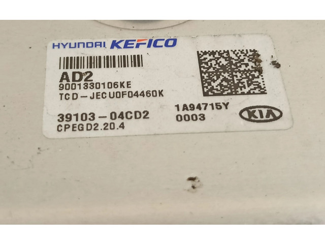 Блок управления двигателя 3910304CD2   KIA Xceed