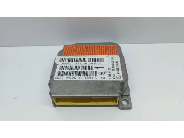 Блок подушек безопасности 0018203126, 0285001222   Mercedes-Benz A W168