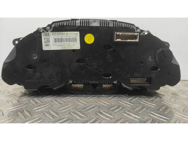 Панель приборов 8T0920931A, 503001890402   Audi A5 8T 8F       