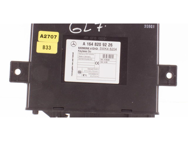Блок управления A1648209226, 5WK48204   Mercedes-Benz GL X164