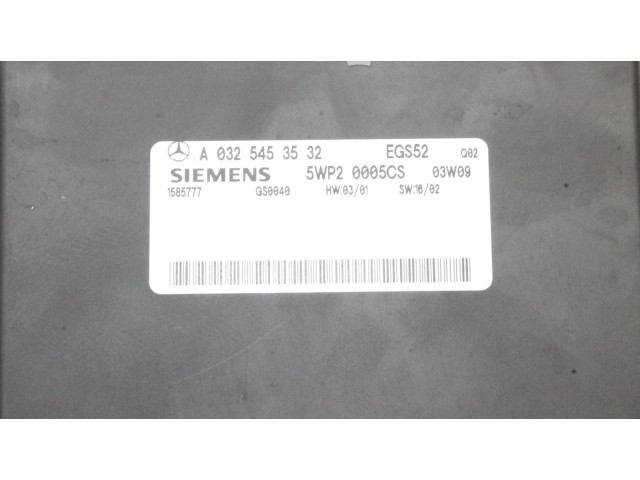 Блок управления коробкой передач A0325453532   Mercedes-Benz SL R230