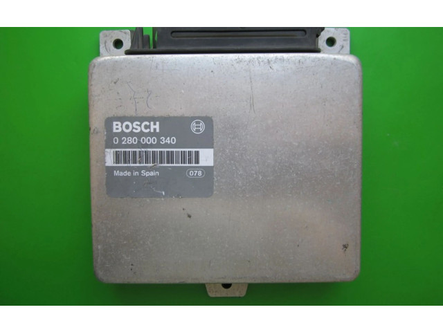 Pojistková skříňka Блок управления двигателем ECU 0280000340, 0280000340   Peugeot 205 1986