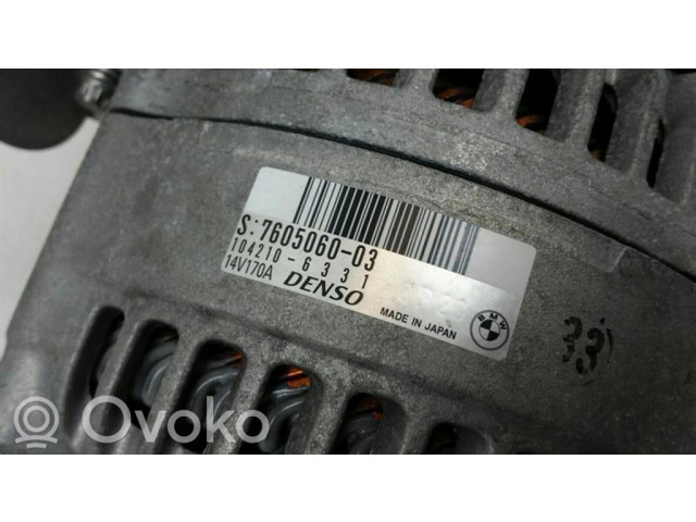 Генератор 7605060   BMW 1 F20 F21 1.6     