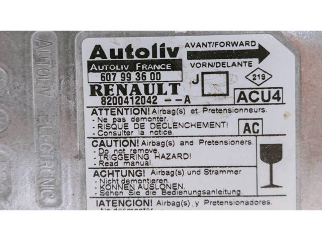 Блок подушек безопасности 8200412042, 607993600   Renault Scenic II -  Grand scenic II