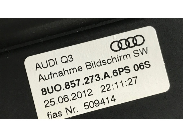 Дисплей    8U0857273A   Audi Q3 8U