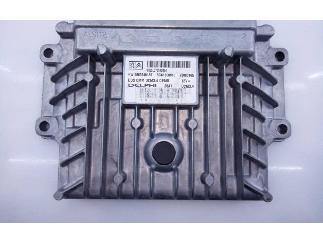 Řídící jednotka 9663548180, E3-B2-49-2   Peugeot 407 2007