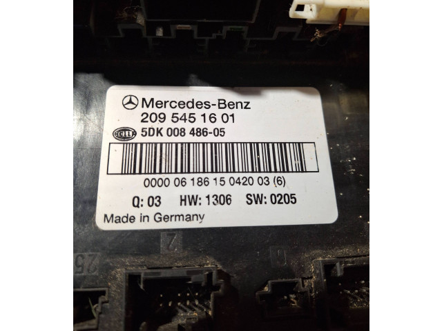 Pojistková skříňka  2095451601, 5DK00848605   Mercedes-Benz C W203 2004