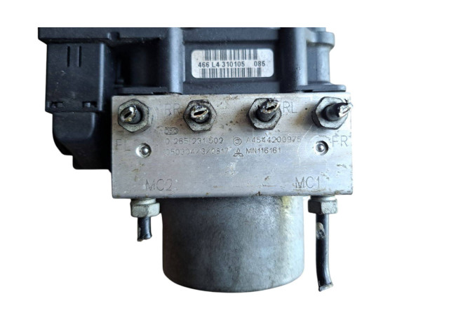 Блок АБС 0265800403, 0265231502   Mitsubishi  Colt  2004 - 2008 года