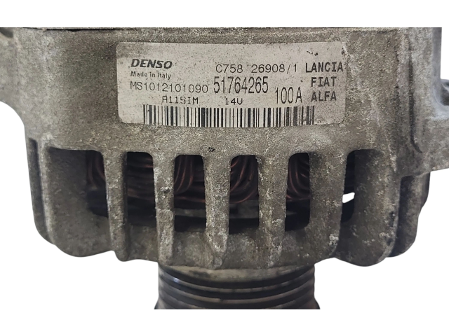 Генератор 51764265, MS1012101090   Alfa Romeo 159 1.9     