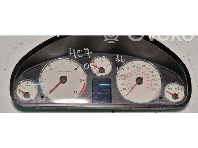 Přístrojová deska  Peugeot 407 2004 9651855580, 110080221010  